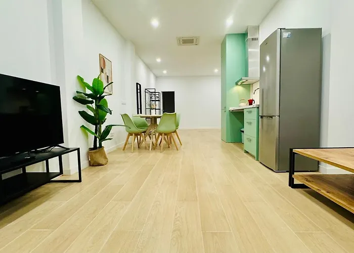 아파트 Flat A - Wide & Cool Flat Next To Historic Center 발렌시아